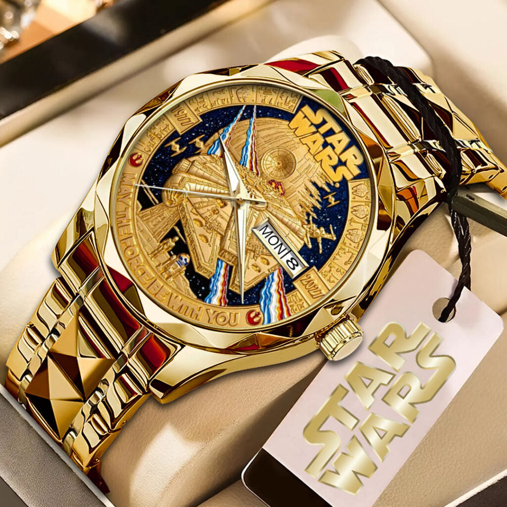 Star Wars 50th Anniversary 2027 Alloy Luxury Quartz Watch - MAITM15180