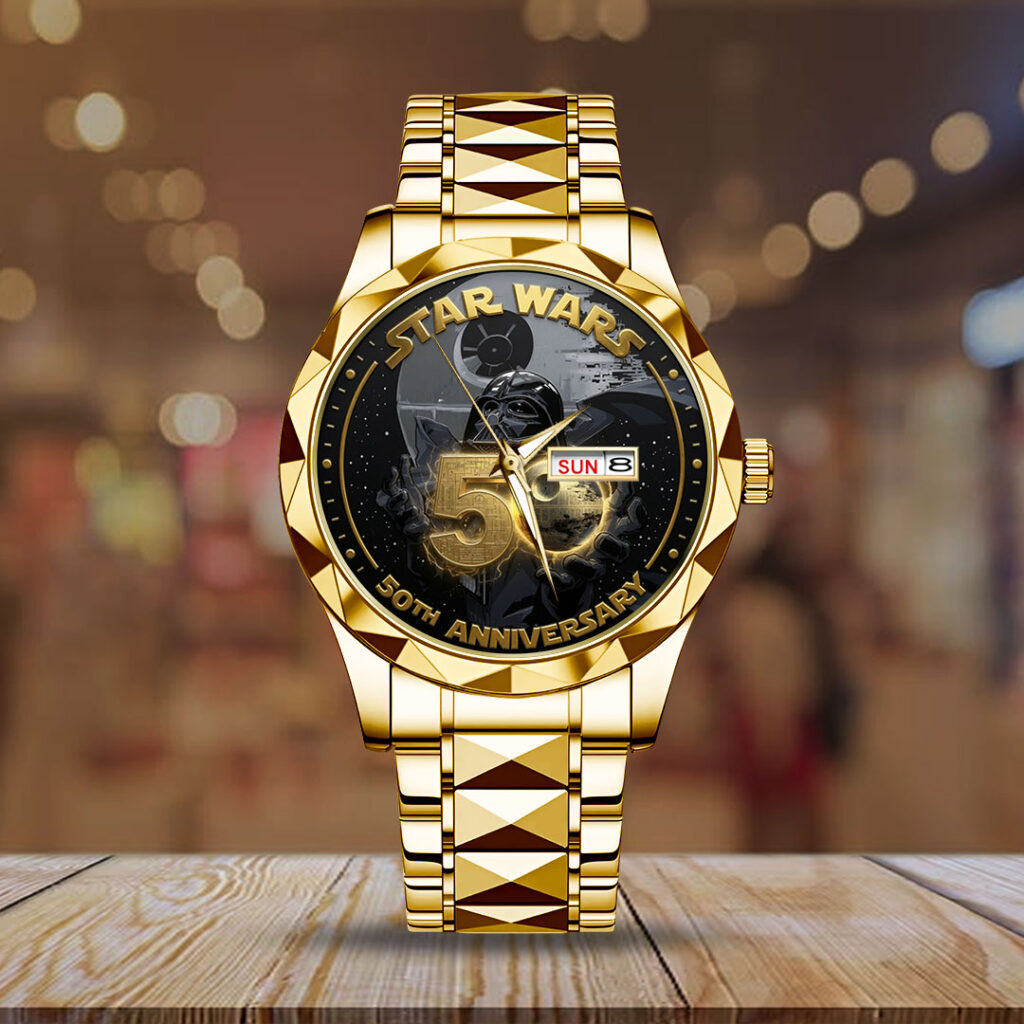 Star Wars 50th Anniversary Alloy Luxury Quartz Watch - TMTHU7115