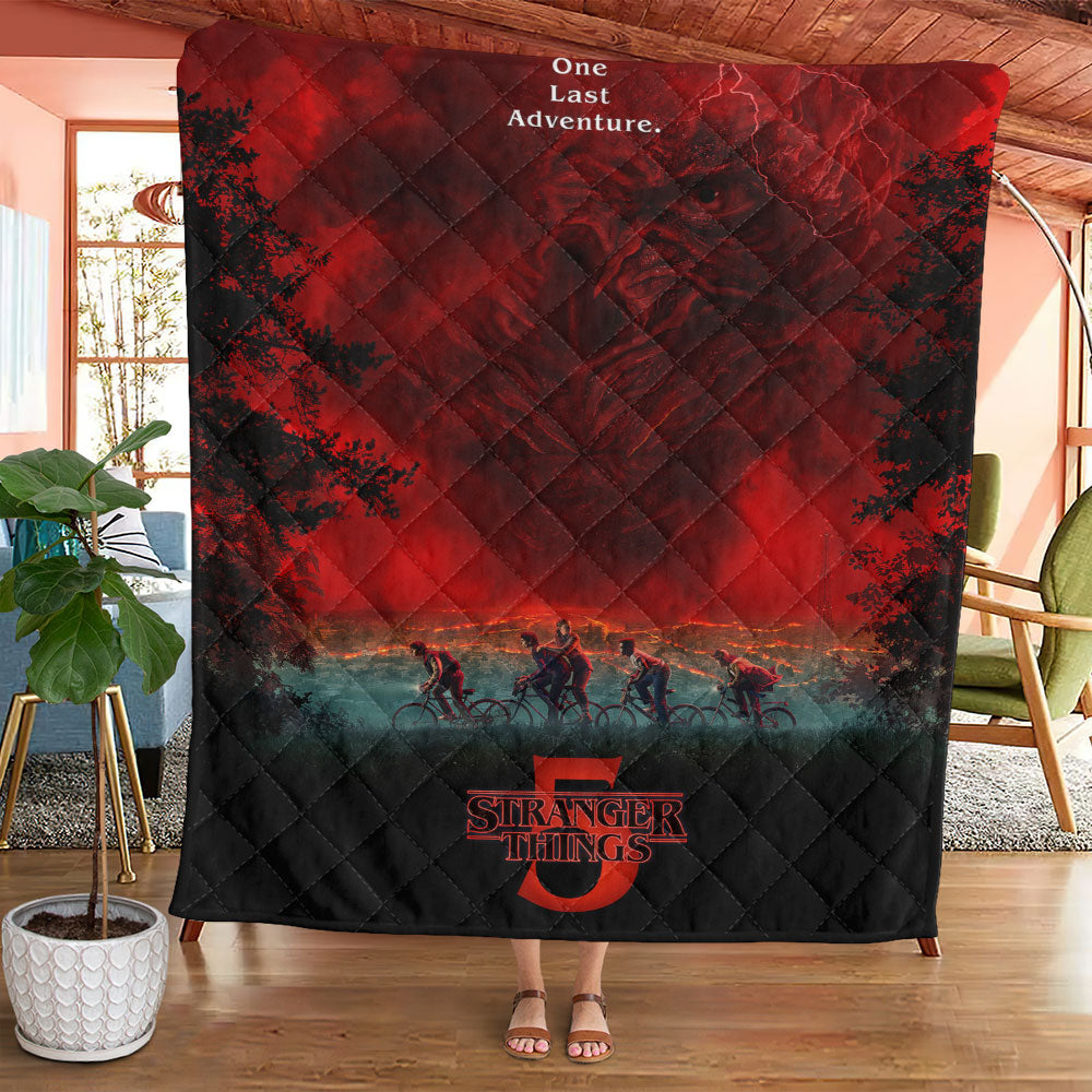Stranger Things Quilt Blanket - TANTN17482