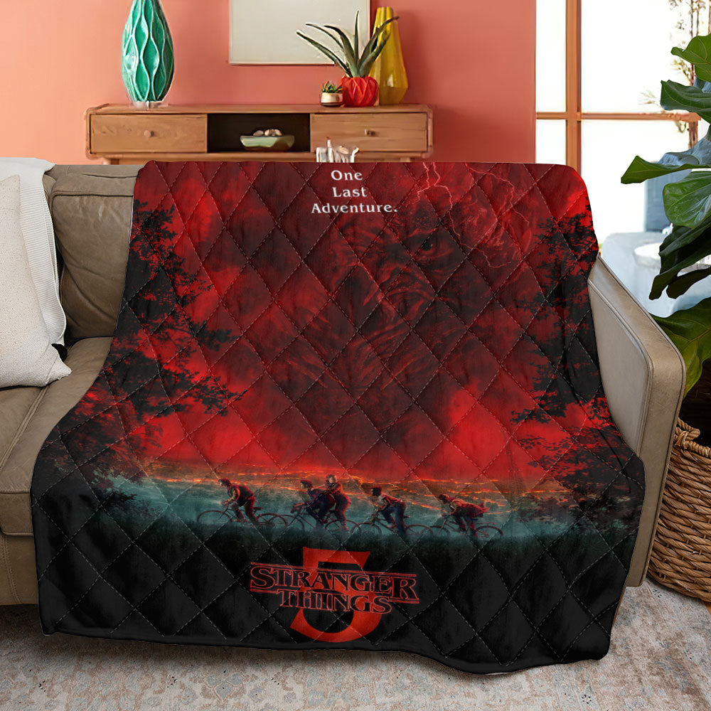 Stranger Things Quilt Blanket - TANTN17482