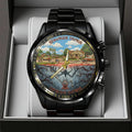 Stranger Things Black Stainless Steel Watch - TANTN20012