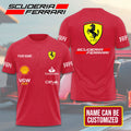 Personalized Scuderia Ferrari 3D Apparel – TMTHU1142