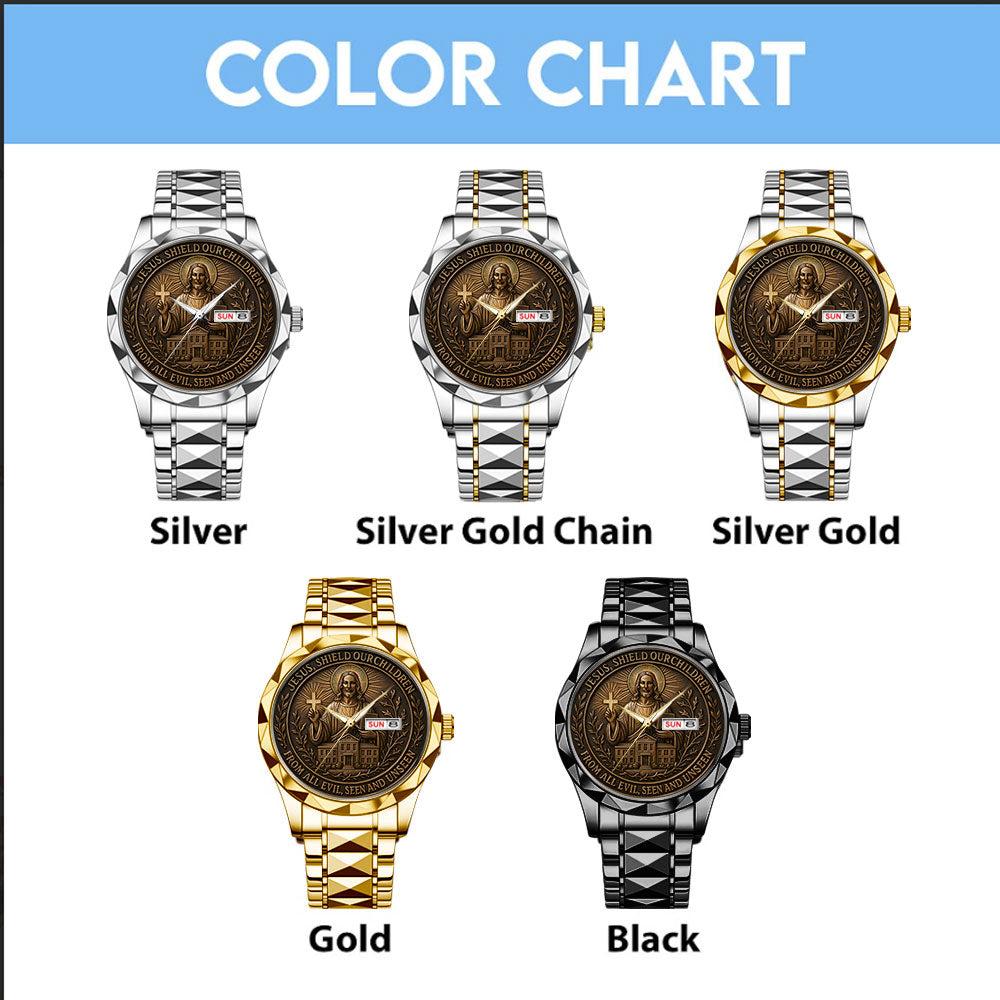 God Is Good Alloy Luxury Quartz Watch - TANTN 14671