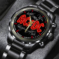 AC/DC Black Stainless Steel Watch - TANTN 12052