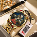 Iron Maiden Alloy Luxury Quartz Watch - TANTN 13769