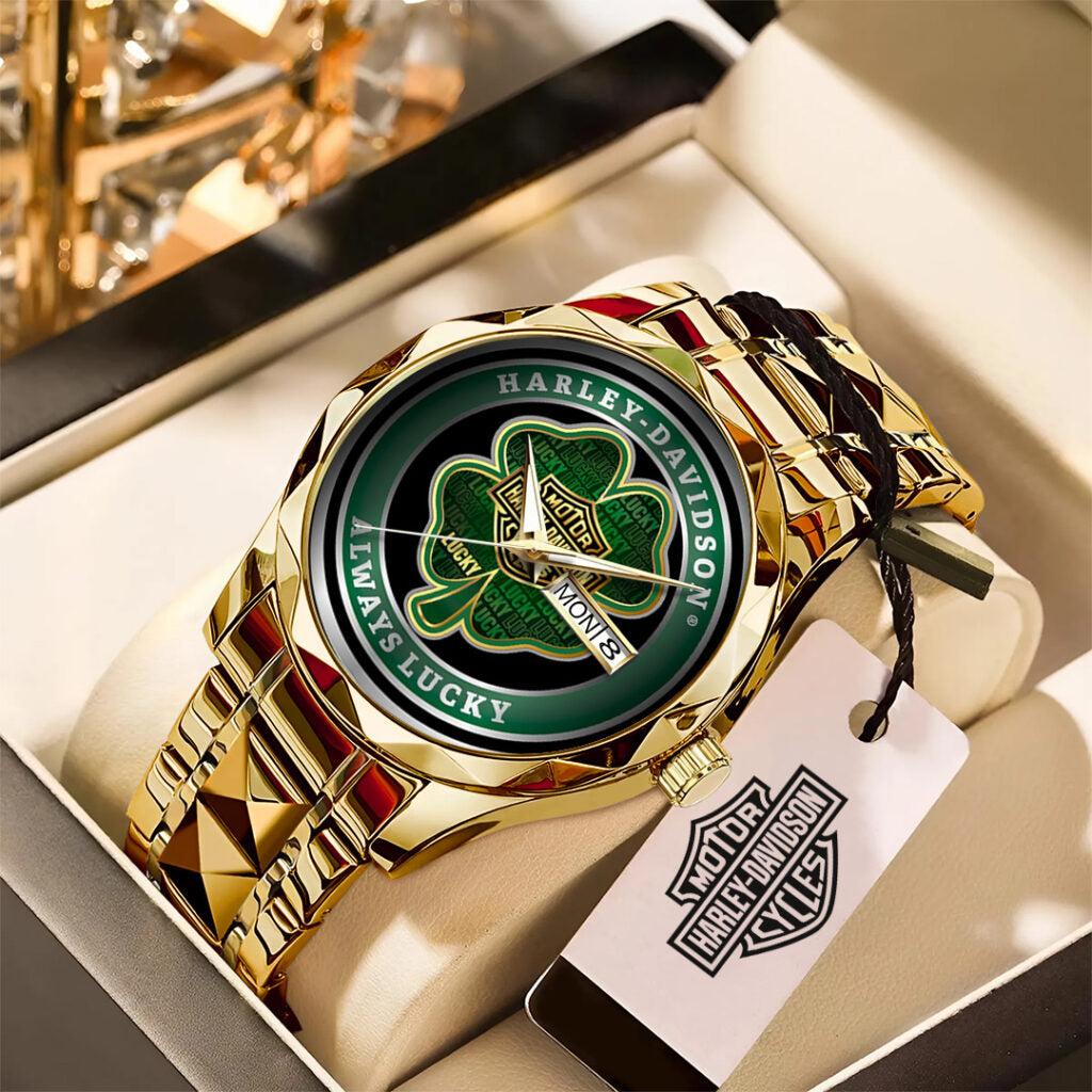 Harley Davidson Alloy Luxury Quartz Watch - TANTN 13937
