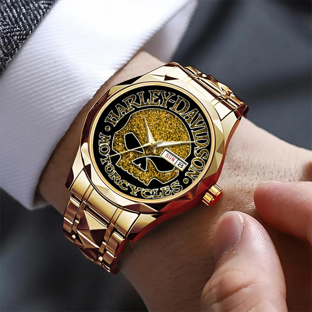 Harley Davidson Alloy Luxury Quartz Watch - TANTN 14005