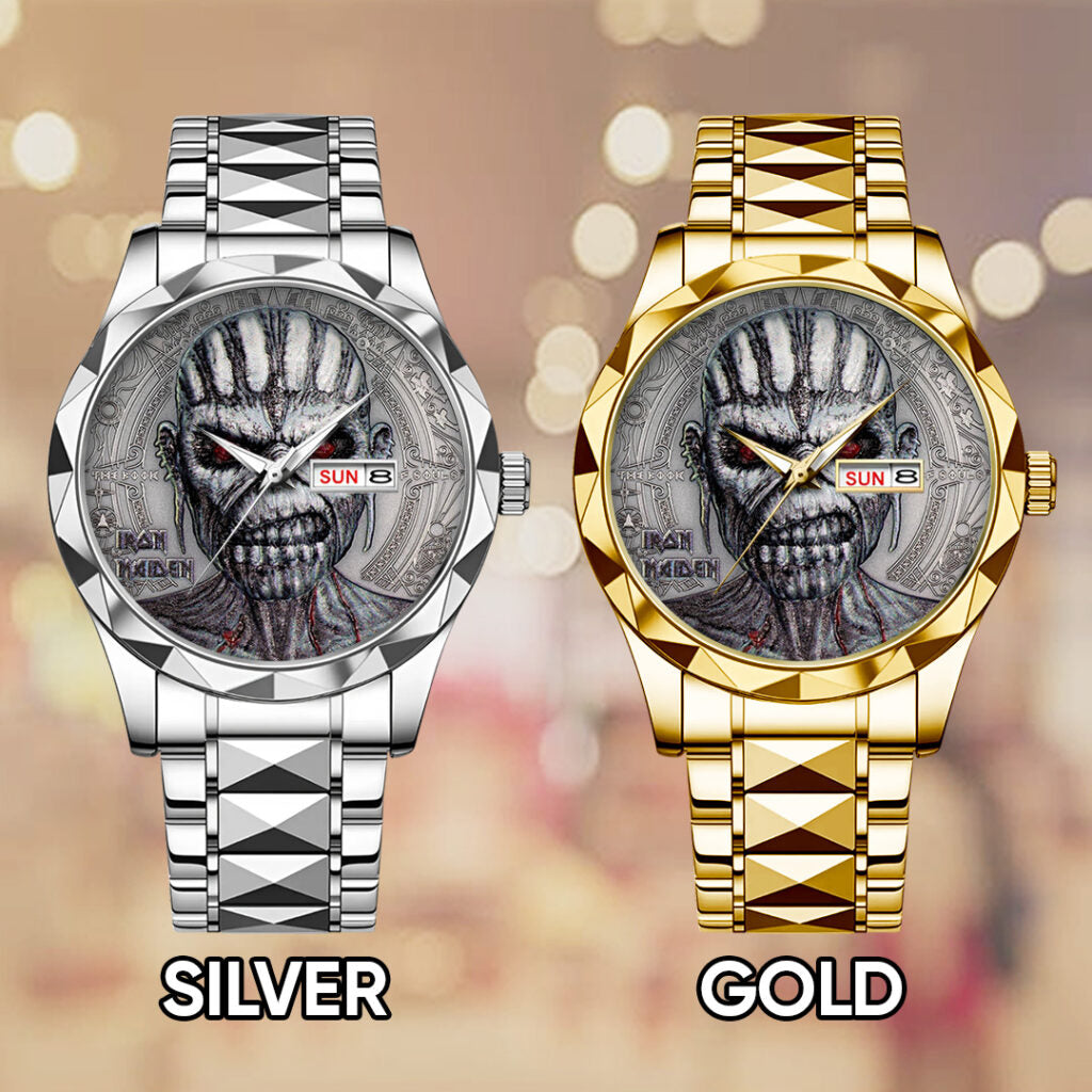 Iron Maiden Alloy Luxury Quartz Watch - TANTN 14309