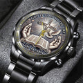 God Is Good Black Stainless Steel Watch - TANTN14721
