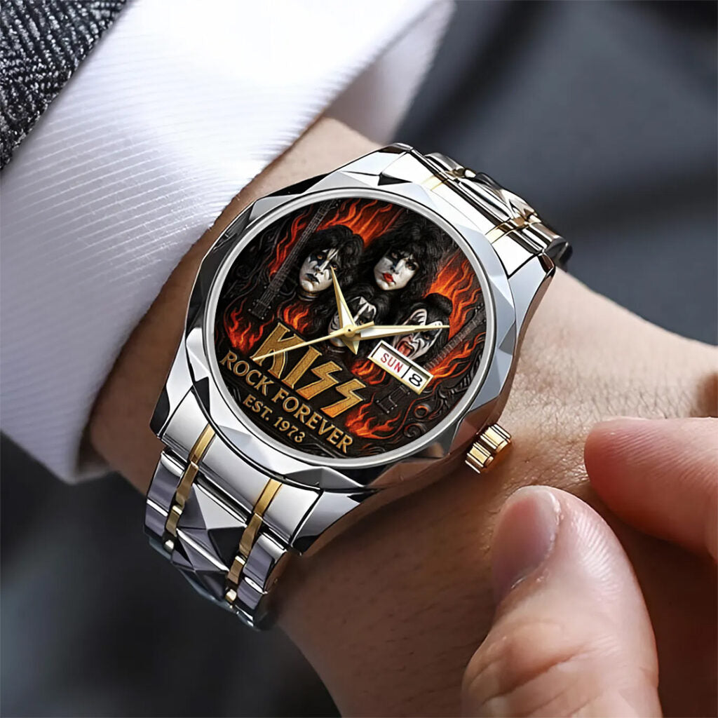 KISS Alloy Luxury Quartz Watch - TANTN 14956