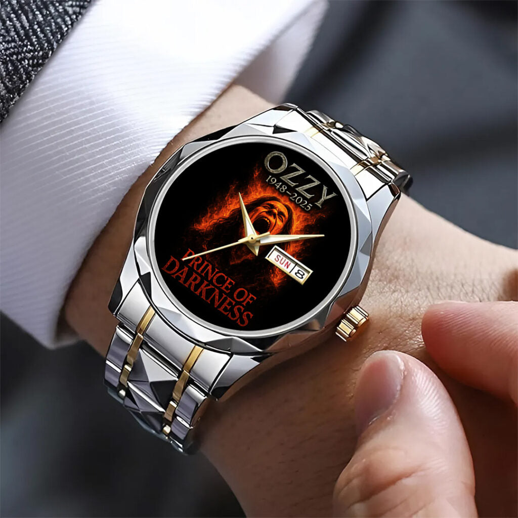 Ozzy Osbourne Alloy Luxury Quartz Watch - TANTN15392