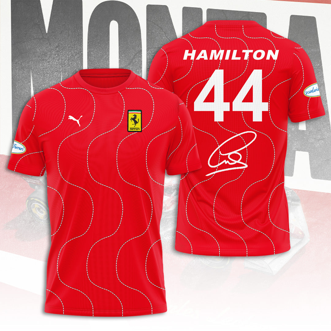 Scuderia Ferrari HP x Lewis Hamilton 2025 3D Apparel – TANTN15802