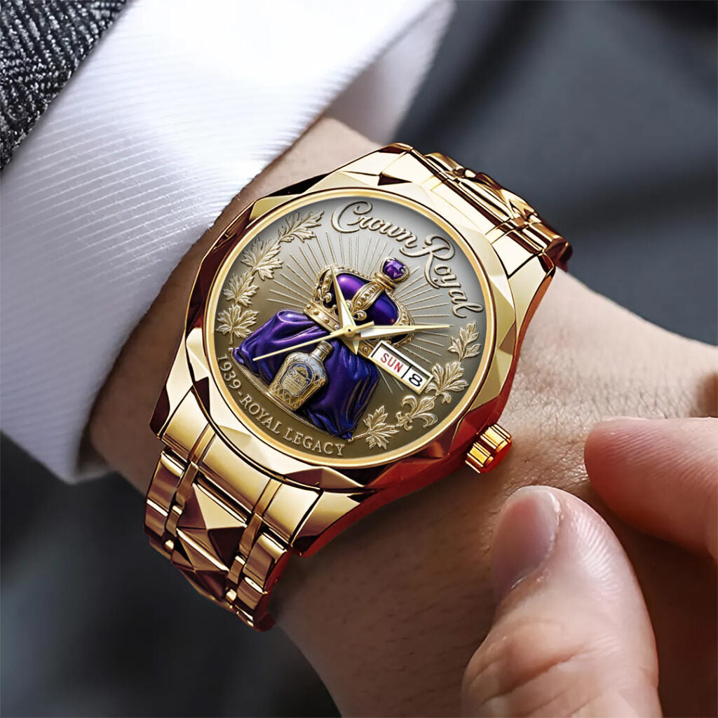 Crown Royal Alloy Luxury Quartz Watch - TANTN15866