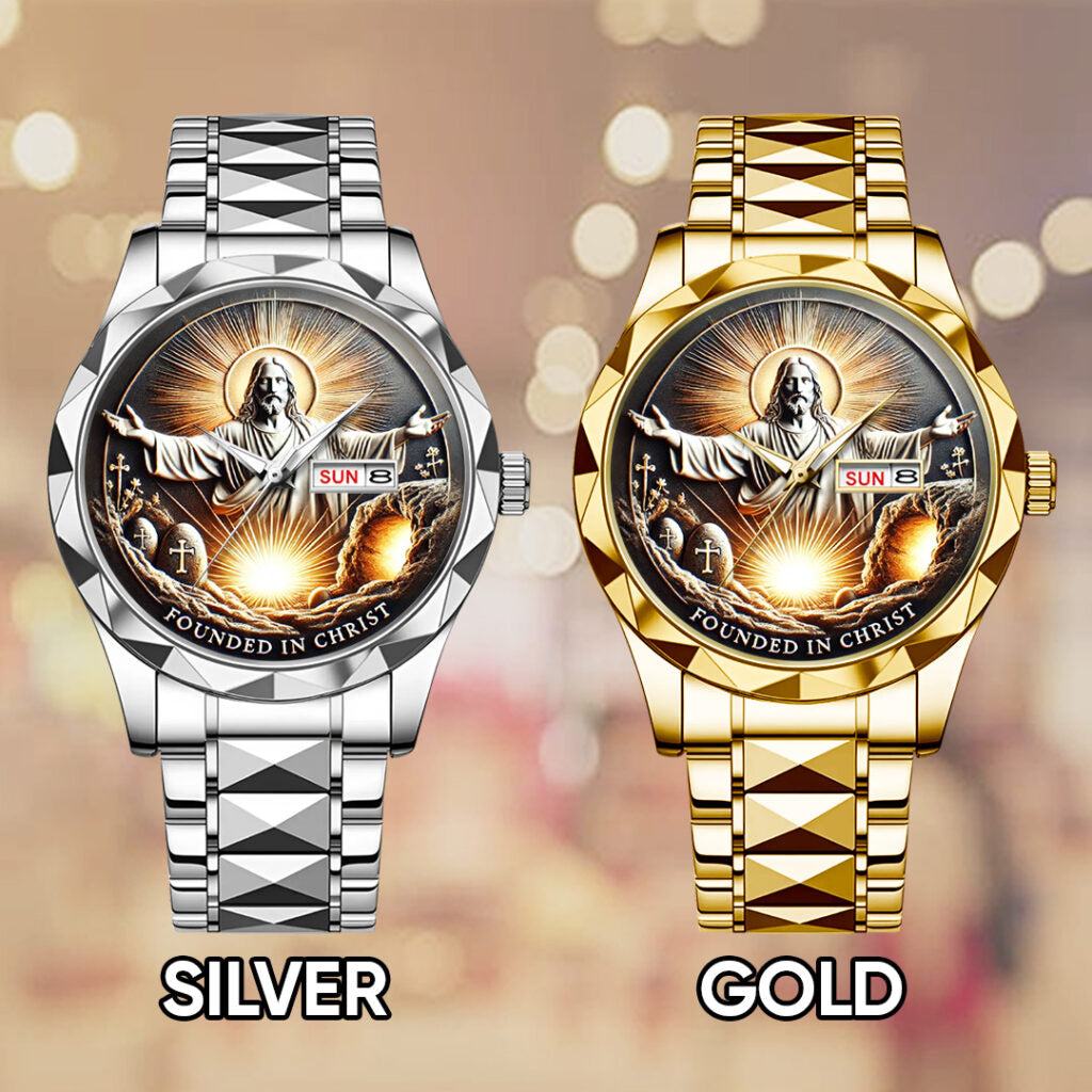 Founded In Christ Alloy Luxury Quartz Watch - TANTN15873