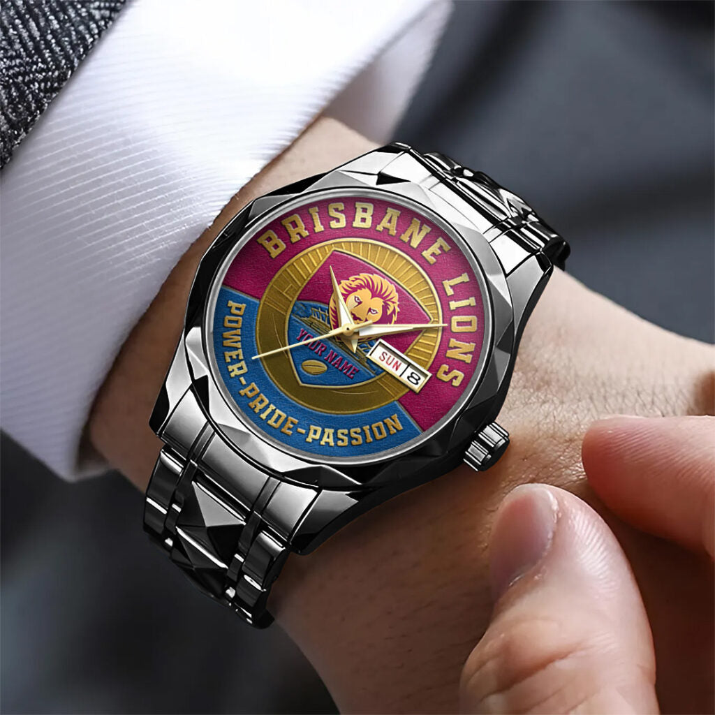 Brisbane Lions Alloy Luxury Quartz Watch - TANTN18625