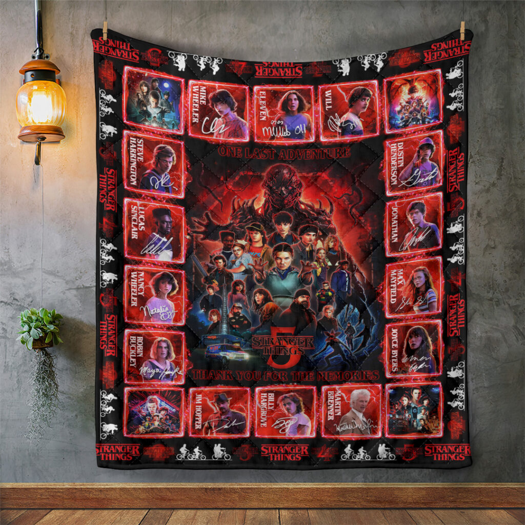 Stranger Things Quilt Blanket - TANTN18983