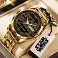 Star Wars 50th Anniversary Alloy Luxury Quartz Watch - TANTN19411