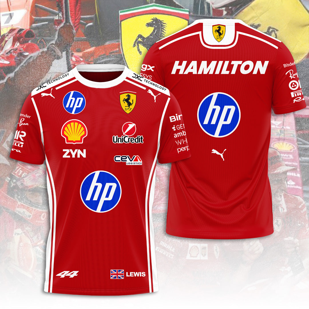 Scuderia Ferrari x Lewis Hamilton 2026 3D Apparel – TANTN20417