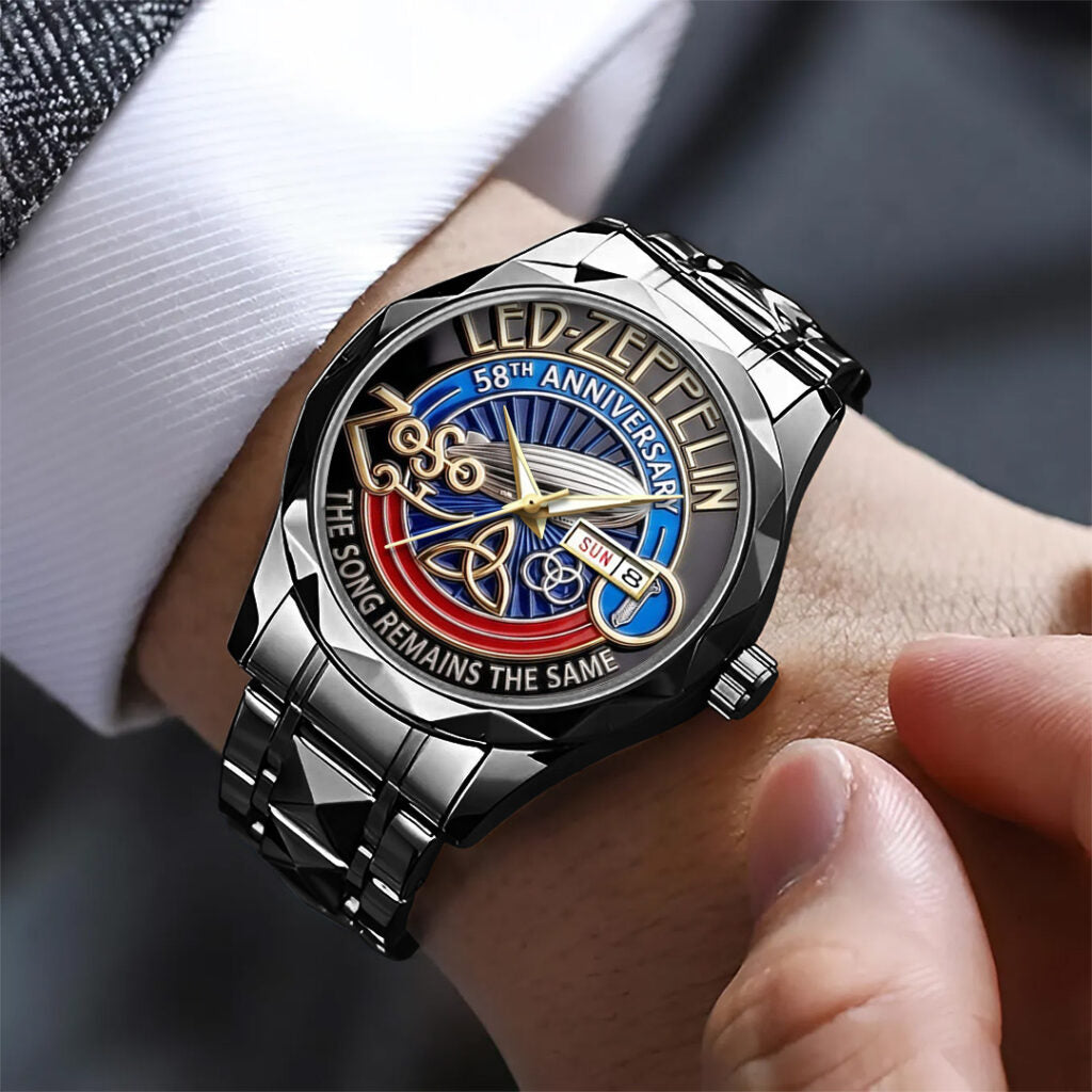Led Zeppelin Alloy Luxury Quartz Watch - TANTN20554