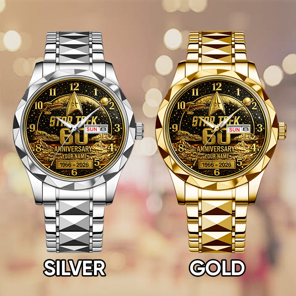 Personalized Star Trek 60th Anniversary Alloy Luxury Quartz Watch - TANTN20597