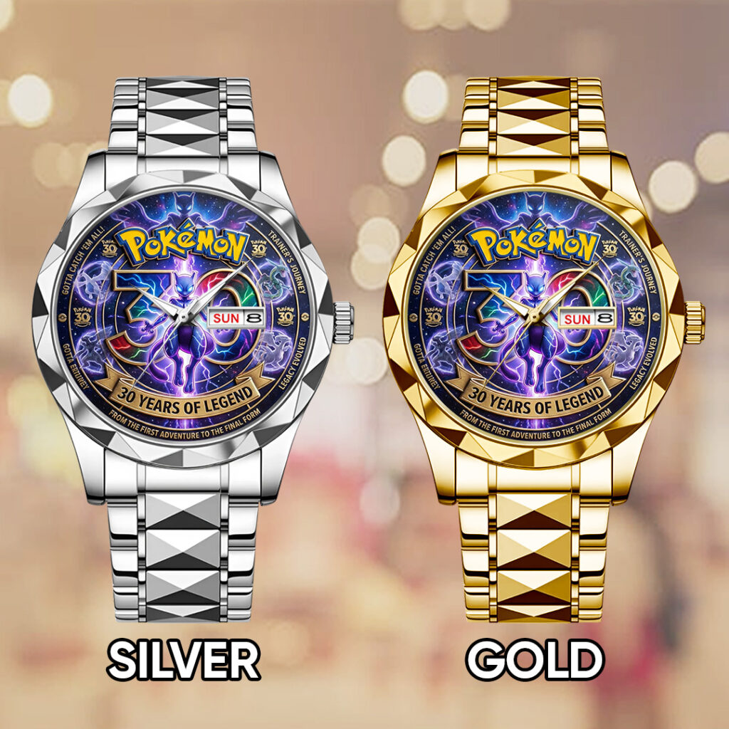Pokemon 30th Anniversary 2026 Alloy Luxury Quartz Watch - TANTN20867