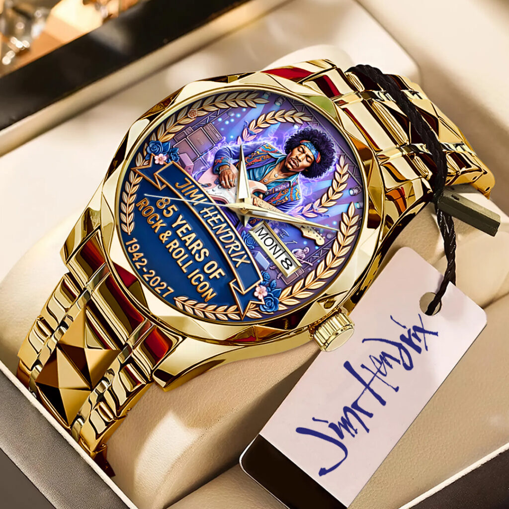 Jimi Hendrix 85th Anniversary 2027 Alloy Luxury Quartz Watch - TANTN20880