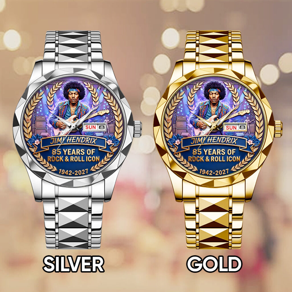 Jimi Hendrix 85th Anniversary 2027 Alloy Luxury Quartz Watch - TANTN20880