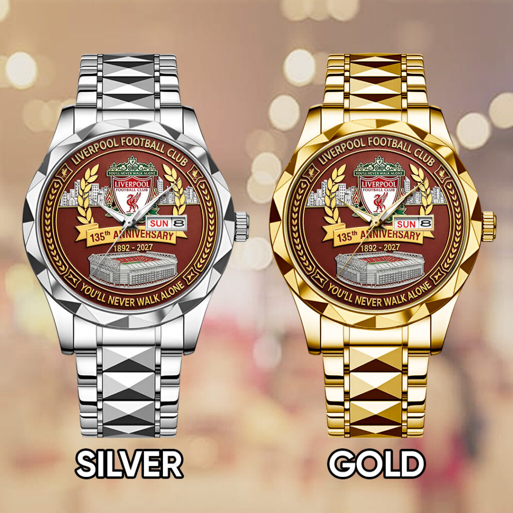 Liverpool FC 135th Anniversary 2027 Alloy Luxury Quartz Watch - TANTN20886