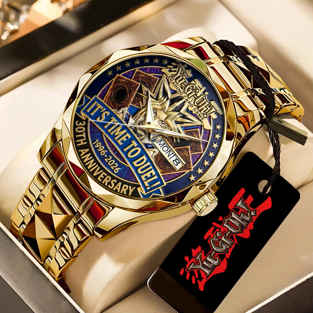 Yu-Gi-Oh! 30th Anniversary 2026 Alloy Luxury Quartz Watch - TANTN20904