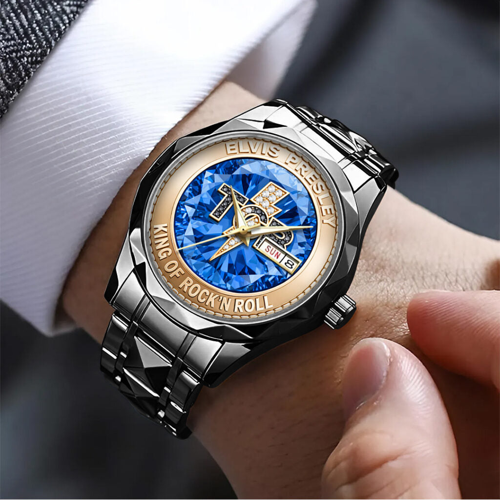 Elvis Presley Alloy Luxury Quartz Watch - TANTN20913