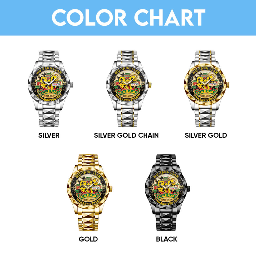 Wu-Tang Clan 35th Anniversary 2026 Alloy Luxury Quartz Watch - TANTN20958