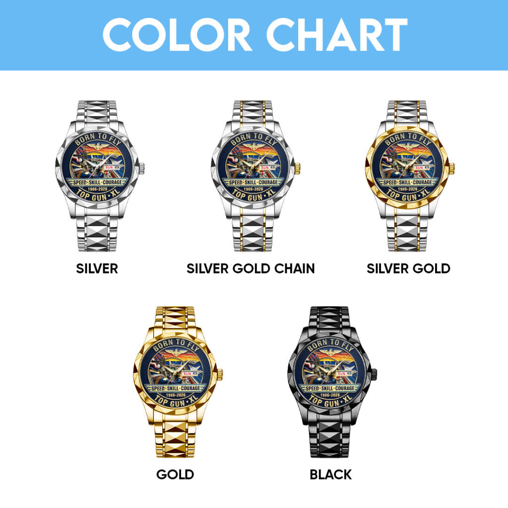 Top Gun 40th Anniversary 2026 Alloy Luxury Quartz Watch - TANTN20964
