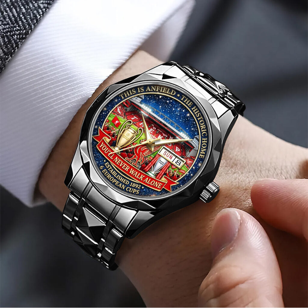 Liverpool FC Alloy Luxury Quartz Watch - TANTN21267