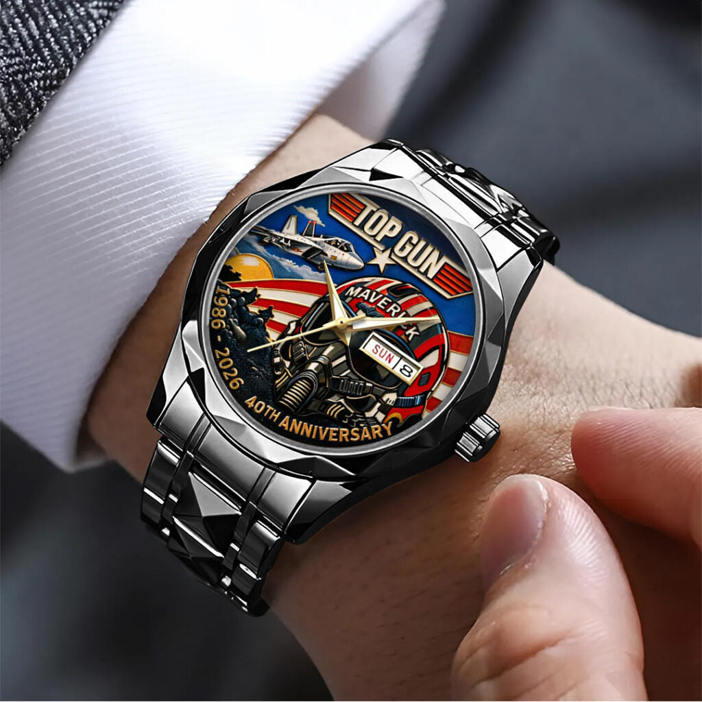 Top Gun 40th Anniversary 2026 Alloy Luxury Quartz Watch - TANTN21292