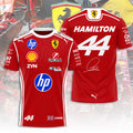 Scuderia Ferrari F1 Team x Lewis Hamilton 2026 3D Apparel – TANTN21377