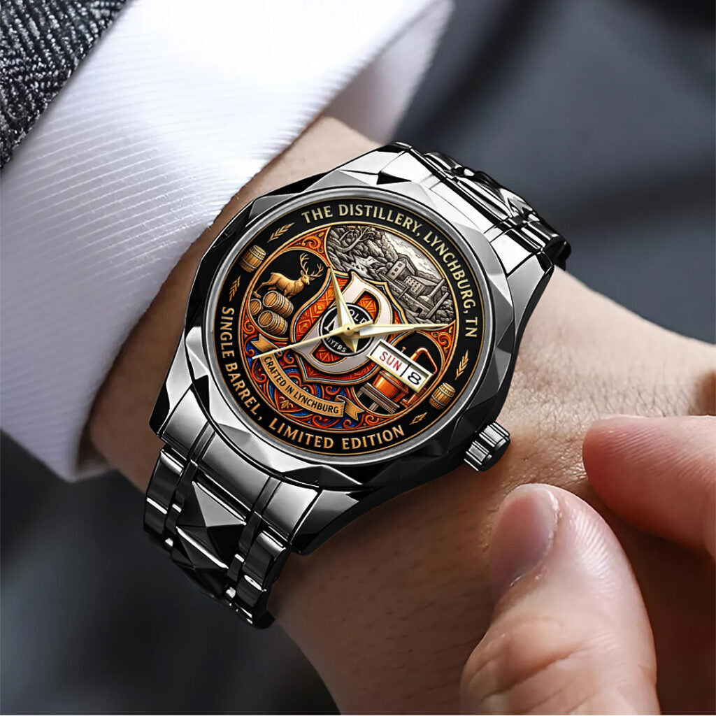 Jack Daniel's Alloy Luxury Quartz Watch - TANTN21396
