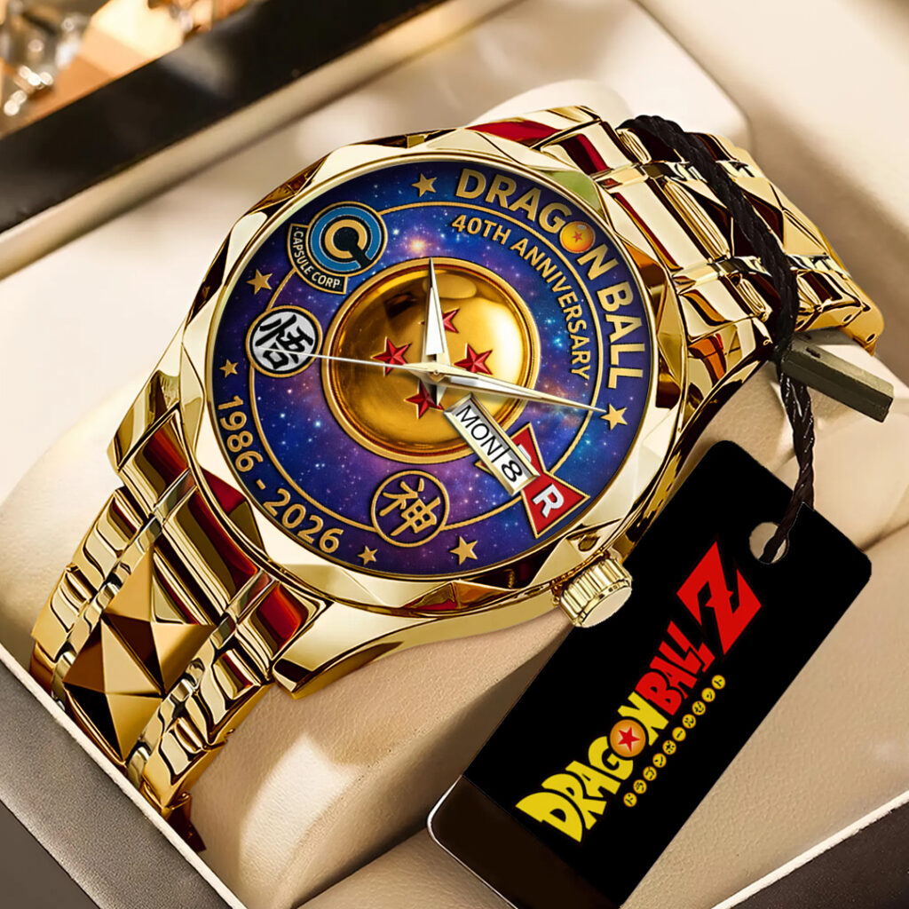 Dragon Ball 40th Anniversary Alloy Luxury Quartz Watch - TANTN21461