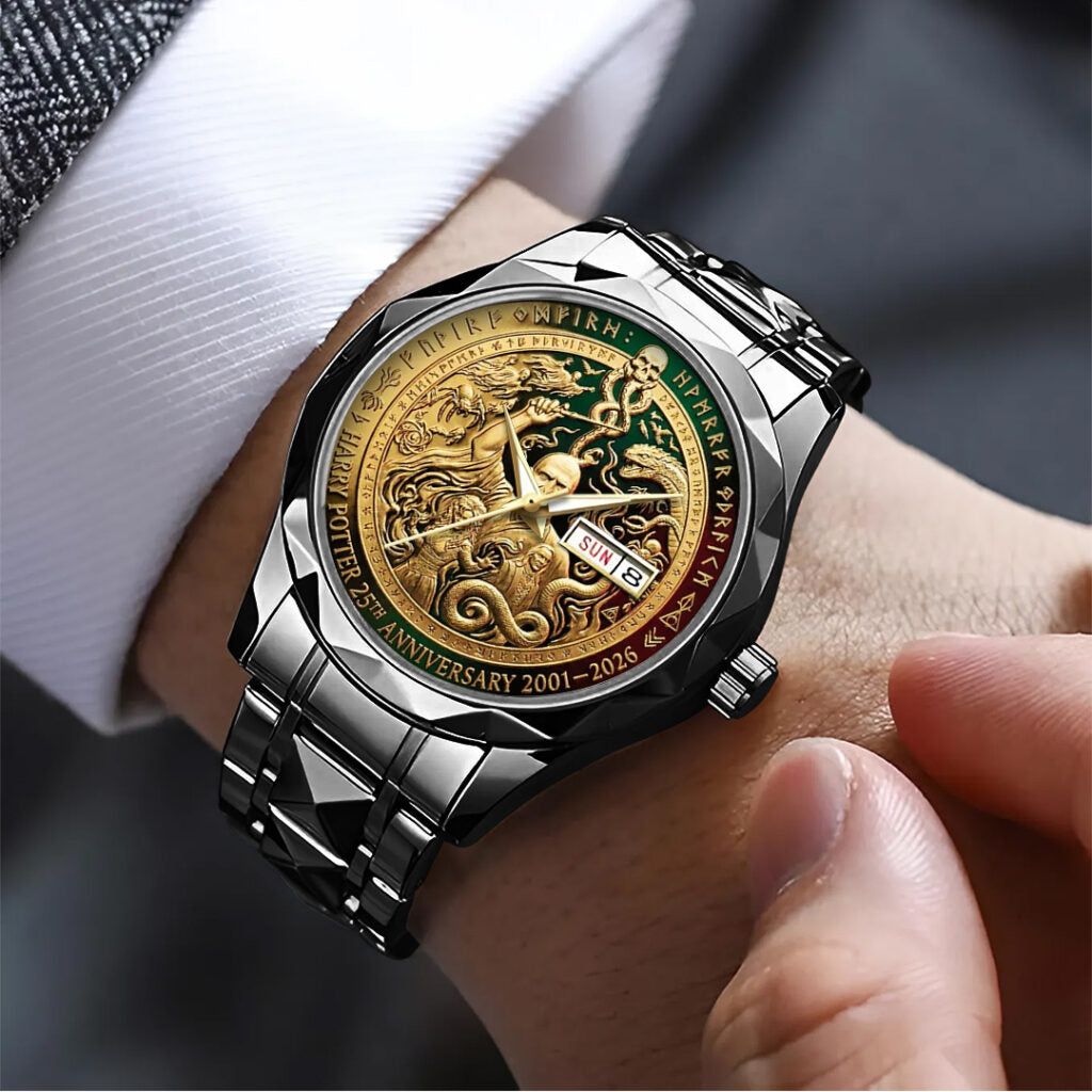 Harry Potter 25th Anniversary Alloy Luxury Quartz Watch - TANTN21485
