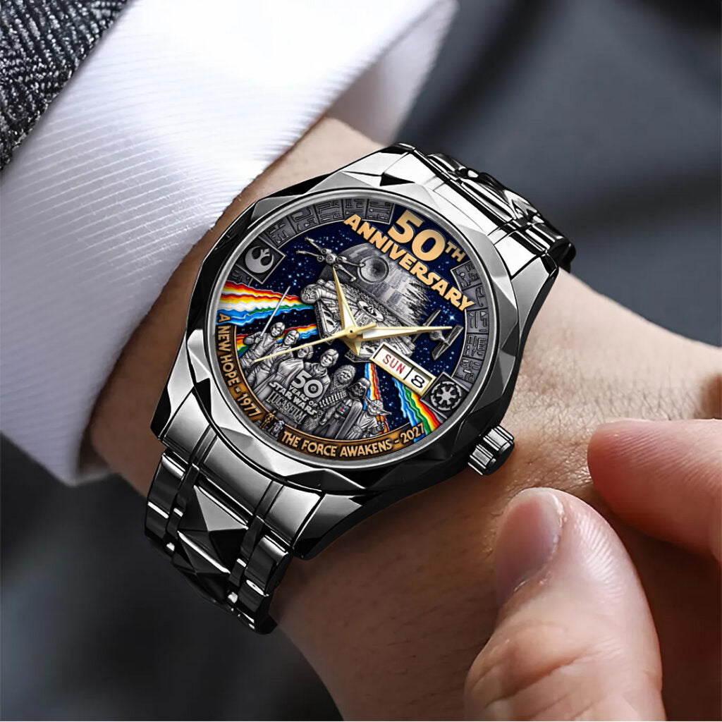 Star Wars 50th Anniversary Alloy Luxury Quartz Watch - TANTN21522