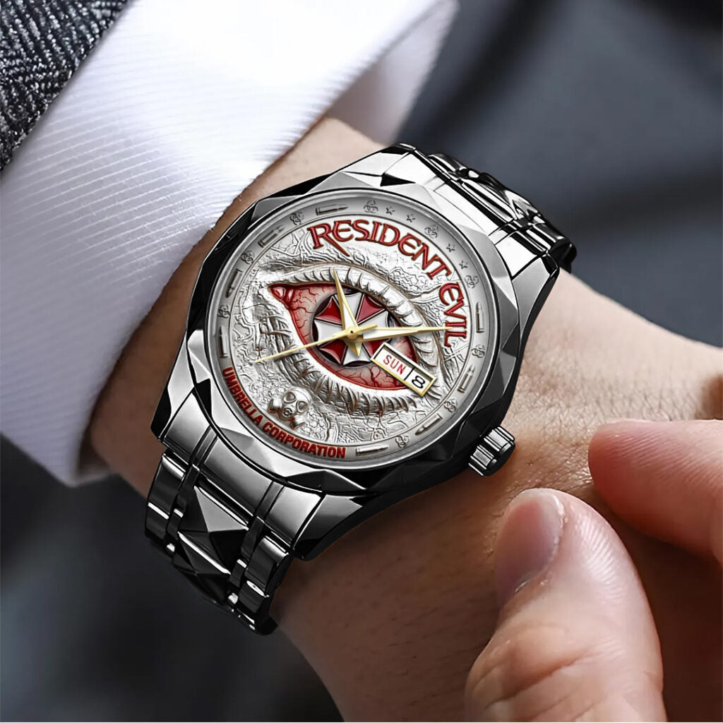 Resident Evil Alloy Luxury Quartz Watch - TANTN21738