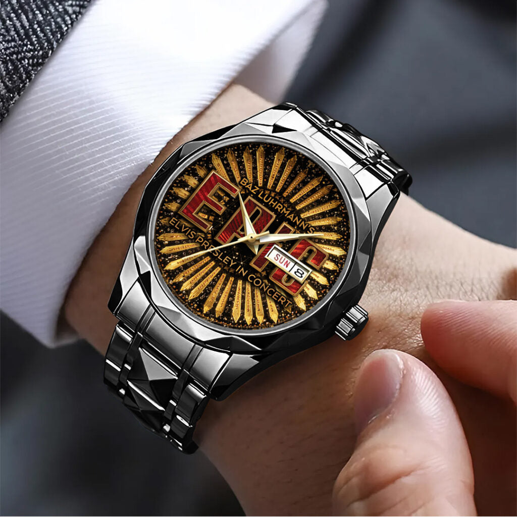 Elvis Presley Alloy Luxury Quartz Watch - TANTN21803