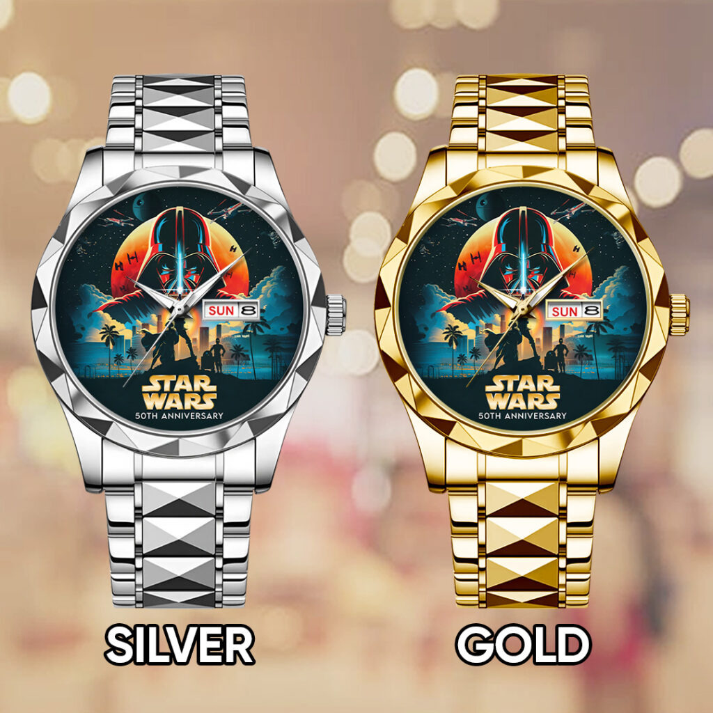 Star Wars 50th Anniversary Alloy Luxury Quartz Watch - TANTN22498
