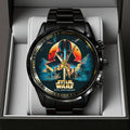 Star Wars 50th Anniversary Black Stainless Steel Watch - TANTN22499