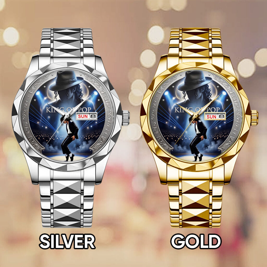 Michael Jackson Alloy Luxury Quartz Watch - TANTN22541