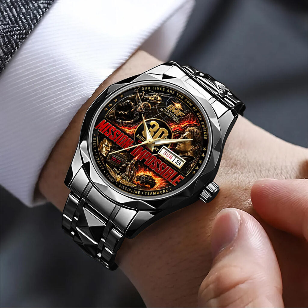Mission Impossible 30th Anniversary Alloy Luxury Quartz Watch - TANTN22956