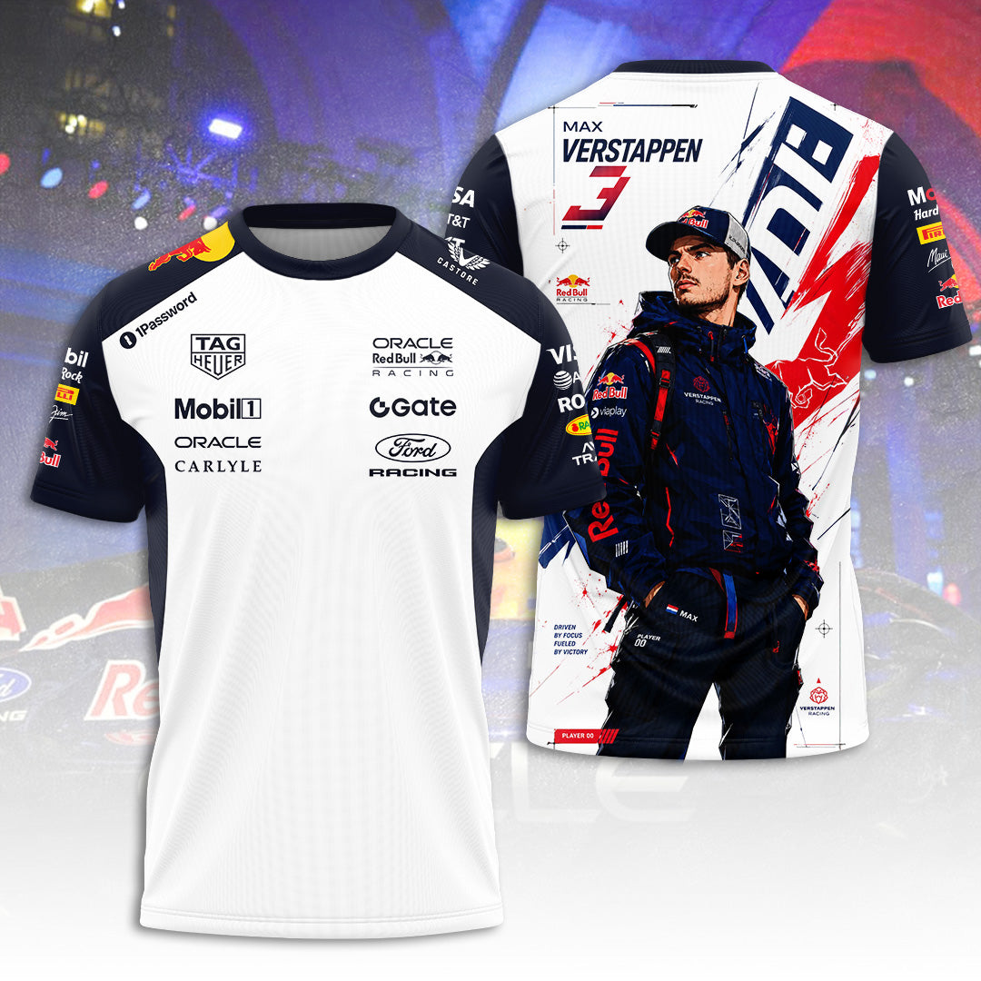 Red Bull Racing x Max Verstappen 3D Apparel – TANTN22957