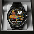 Kyle Busch Black Stainless Steel Watch - TANTN23207