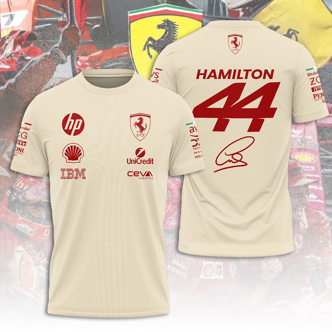 Scuderia Ferrari F1 Team x Lewis Hamilton 2026 3D Apparel – TANTN23580