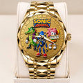Sonic the Hedgehog 35th Anniversary Alloy Luxury Quartz Watch - TANTN24064