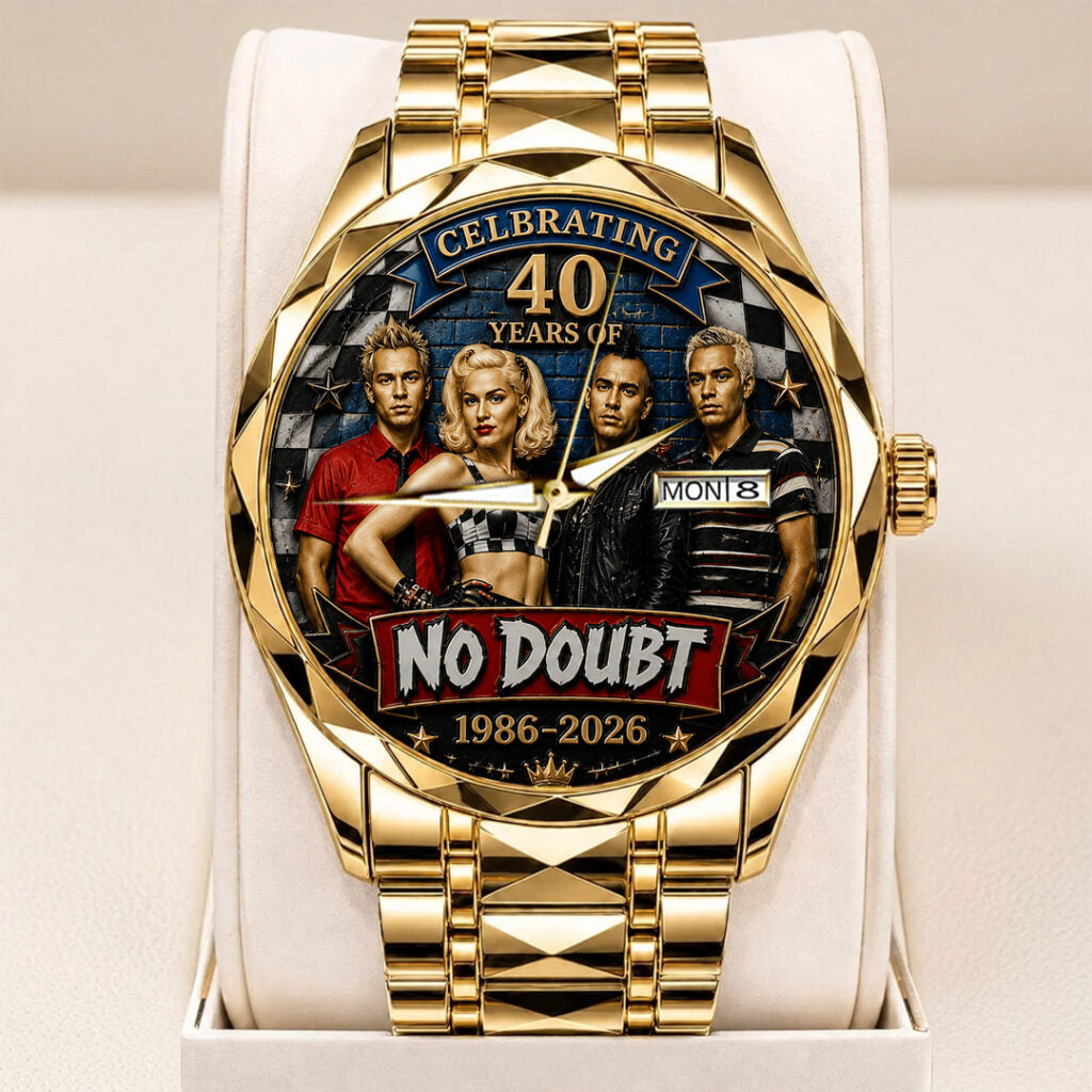 No Doubt 40th Anniversary Alloy Luxury Quartz Watch - TANTN24668